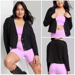 Wild Fable Slouchy Button Front Cardigan/ Size: Medium